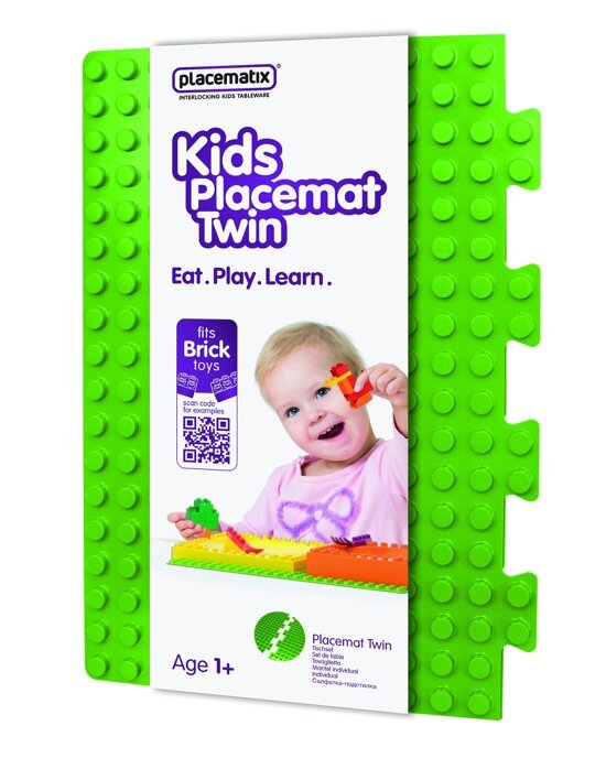 Placematix Placemat Twin - Voor Kinderen - Groen