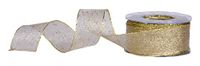 Furlanis N2740/O/A_102_25 Velo gouden band met bouclé, lamé, 11,5 x 11,5 x 6 cm