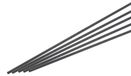 Bâton en fibre de carbone Tige ronde 1,5 mm x 200 mm 5 pièces