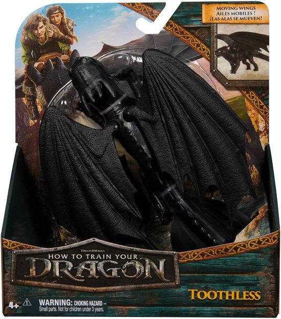 Dreamworks Dragons Spin Master How To Train Your Dragon speelgoed drakenfiguur multicolor