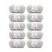 Gründl Shetland Wol (modieus en zacht breigaren van 80% polyacryl en 20% wol, 100 g/170 m, naalddikte: 7-8, 10 x 100 g), mos-melange