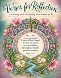 Verses for Reflection: A Bible Verse Coloring Book for Adults with 75 Inspiring NLT Scripture Verses & Mandalas