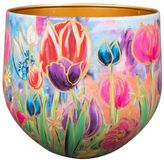 TS Collection Bloempot Designed by Lammie - Dutch beauty spring - 24x21 cm - Metaal