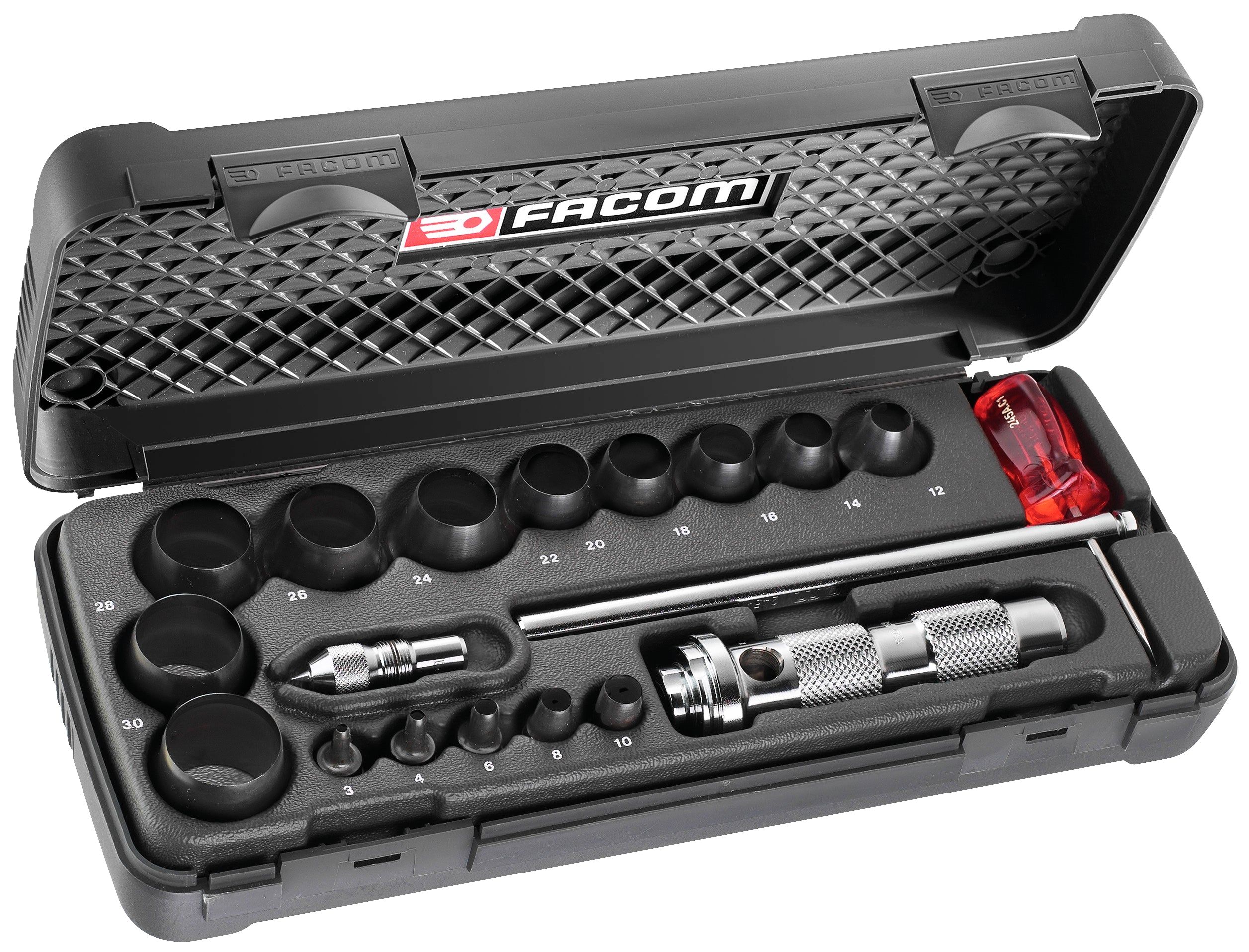 Pakkingsnijderset - 18-delig - 245.J1A