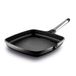 Castey Inductiegrill 22 cm, handvat van roestvrij staal