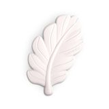 Suavinex, Babybijtring uit één stuk, zacht en flexibel, kalmeert en ontlast het tandvlees van de baby, eenvoudige en ergonomische grip, met textuur en reliëf, blad, poetry, roze