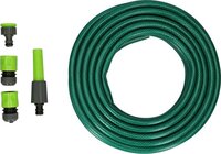 Kinzo Garden Tuinslang Set - 15 M - ⌀ 1,4 CM - incl. Sproeistuk en 3 Koppelstukken