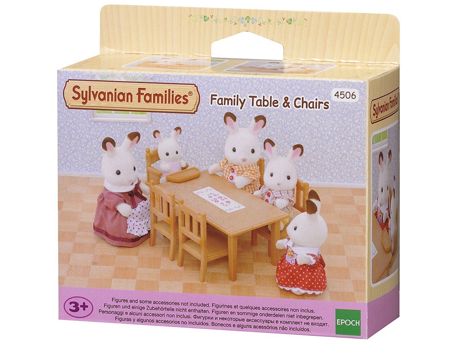 Sylvanian Families sf eettafelset