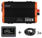 Onduleur sinusoïdal pur - KST-3000W-48V - 3000 W - 48 V CC - 220/230 V CA - 50 Hz - Prise UE