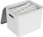 Rotho My Paper archiefdoos A4, documentenorganizer met inhangers, 40x29,2x29,8 CM, wit