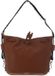 COCCINELLE Gretel Ribbon Crossbody Bag Cognac