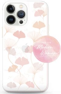 Uniq - iPhone 14 Pro, hoesje Meadow, spring pink