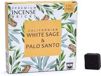 Fragrancia Aromafume - witte salie en palo santo - wierookblokjes - wierook - 1 doosje 9 stuks