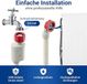 OEM Shenzhen Haorui Industrial Technology Co., Ltd. Afvoerslangen - wasmachine slang / verlengstuk, voor wasmachine, droger, vaatwasser - Uitgebreide set afvoerslangen 1.5m