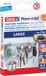 tesa Dubbelzijdige powerstrip large 2kg | 15 stuks