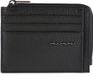 Piquadro Porte-cartes en cuir Modus Special Credit Card Holder RFID Noir