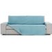 ECOMMERC3 Gevoerde en antislip bankovertrek, 4-zits, turquoise