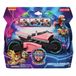 PAW Patrol The Mighty Movie - Moto avec figurines Liberty et Junior Patroller