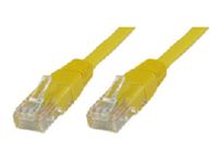 Microconnect 0.4m Cat6 U/UTP RJ-45 Netwerkkabel Geel