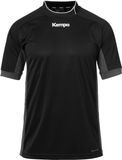 Kempa Prime Shirt kinderen - sportshirts - zwart - Unisex