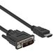 Allteq ALTQ-DVI-HDMI-B-3 video kabel adapter 3 m DVI-D HDMI Type A (Standaard) Zwart