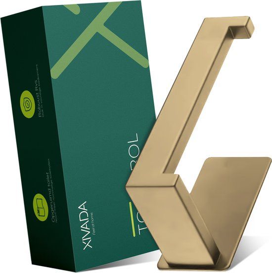 XIVADA Toiletrolhouder Goud