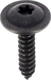 Plaatschroeven, RLX Plaatschroeven, brede kop, binnenbekleding, Torx, blisterverpakking, 4,2 mm x 19 mm, zink, zwart, 5 stuks