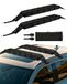 VEVOR Universele pads voor autokoffer, 83,8 cm, zachte pads, belasting 80 kg, met sjorbanden, opbergtas voor kano, kajak, snowboards