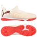 PUMA Future 9 Match Laceless + Mid TT The Arrival - Amande sucrée/Blanc/Ultra Red/Noir Enfant - Stabilisé (TF), pointure 35