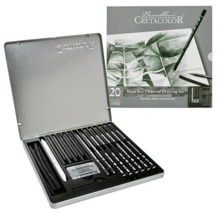 Cretacolor Houtskool Tekenset - ME9002592400306