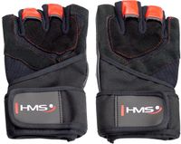 HMS Teko Sp. z o.o. HMS RST01 - Fitness Handschoenen - Zwart/Rood - XXL - Pols Stabilisatie