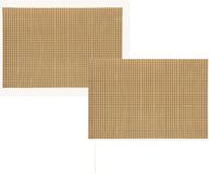 G. Wurm Luxe Set de table Louvre - 8x - or - plastique - 45 x 30 cm