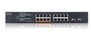 Zyxel XMG1915-18EP - Commutateur Ethernet PoE L2 géré 2,5G - 18 ports