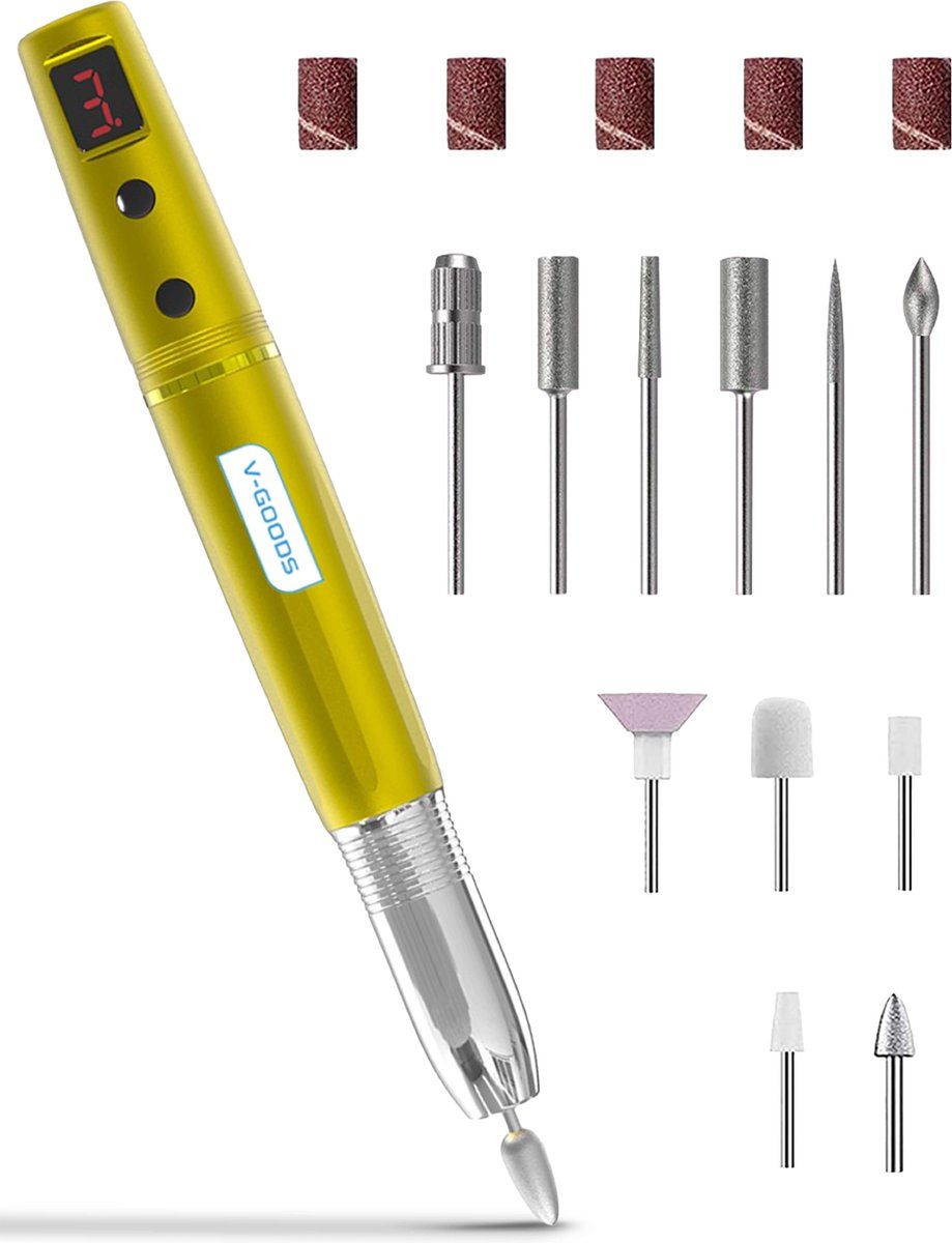 V-Goods Professionele Elektrische Nagelvijl