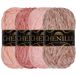 JubileeYarn Chenille Garen - Worsted Gewicht - 100g/Skein - Shades of Pink - 4 strengen