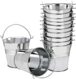 12 Mini Métal Pots de fleurs suspendus pour balcon et jardin
