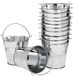 12 Mini Métal Pots de fleurs suspendus pour balcon et jardin