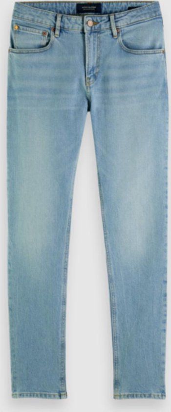 Scotch & Soda Skim Hand Picked Skinny Fit Jeans - Men - W34/L32 - Blue