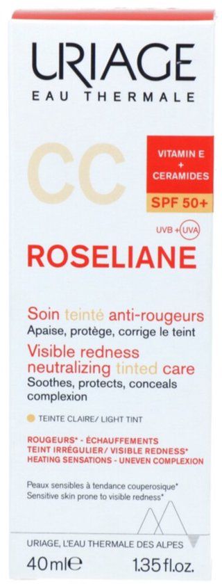 Uriage Roseliane CC Crème SPF 50+ - 40 ml