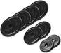 Gorilla Sports Halterschijven Set - Bundel - 27,5 kg - Rubber - 30 mm