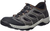 Rieker Homme Mocassins Pantoufle, 08065-02 Grey Combination Blue