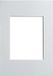 Walther PA051S Passe-partout - Polair wit - Frameformaat 40x50 cm - Afbeeldingsformaat 30x40 cm