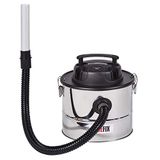 FIREFIX 963 aszuiger met motor, 800 watt zuigvermogen, 2,5 m kabellengte, ca. 15 liter inhoud, aluminium zuigmond