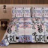 PETTI Artigiani Italiani Winterdekbed 220 × 260 cm, Girl Cool