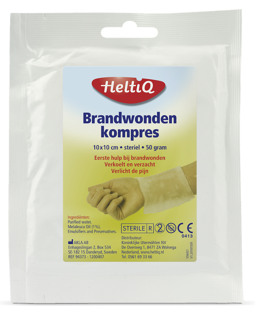 HeltiQ Brandwonden Kompres