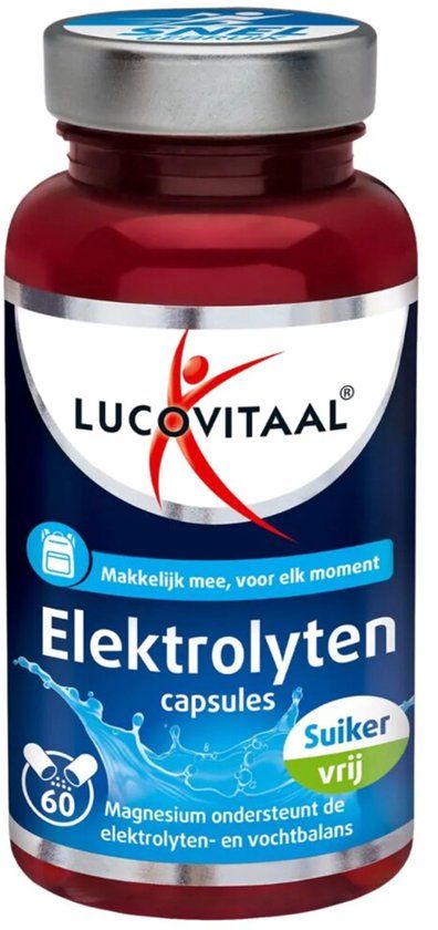 Lucovitaal Elektrolyten capsules 60 Capsules