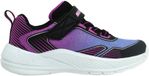 Skechers Microspec Advance Oasis Violet 24 EU Lage Sneakers Kinderen Vrouwen Synthetisch Rubber Klittenband