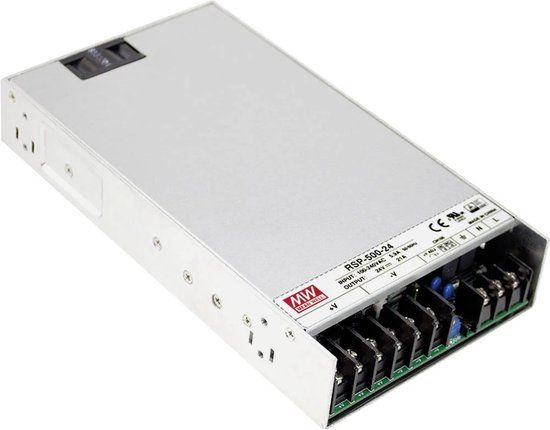 Mean Well RSP-500-27 Schakelnetvoedingsmodule 27 VDC 18.6 A 502 W