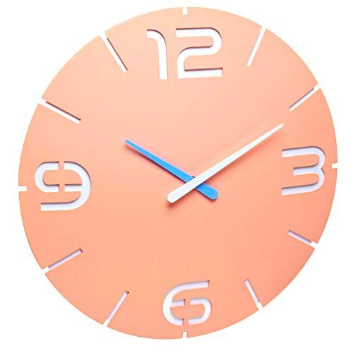 TFA 60.3536.16 Funk Wanduhr 35 cm x 3.5 Rosa