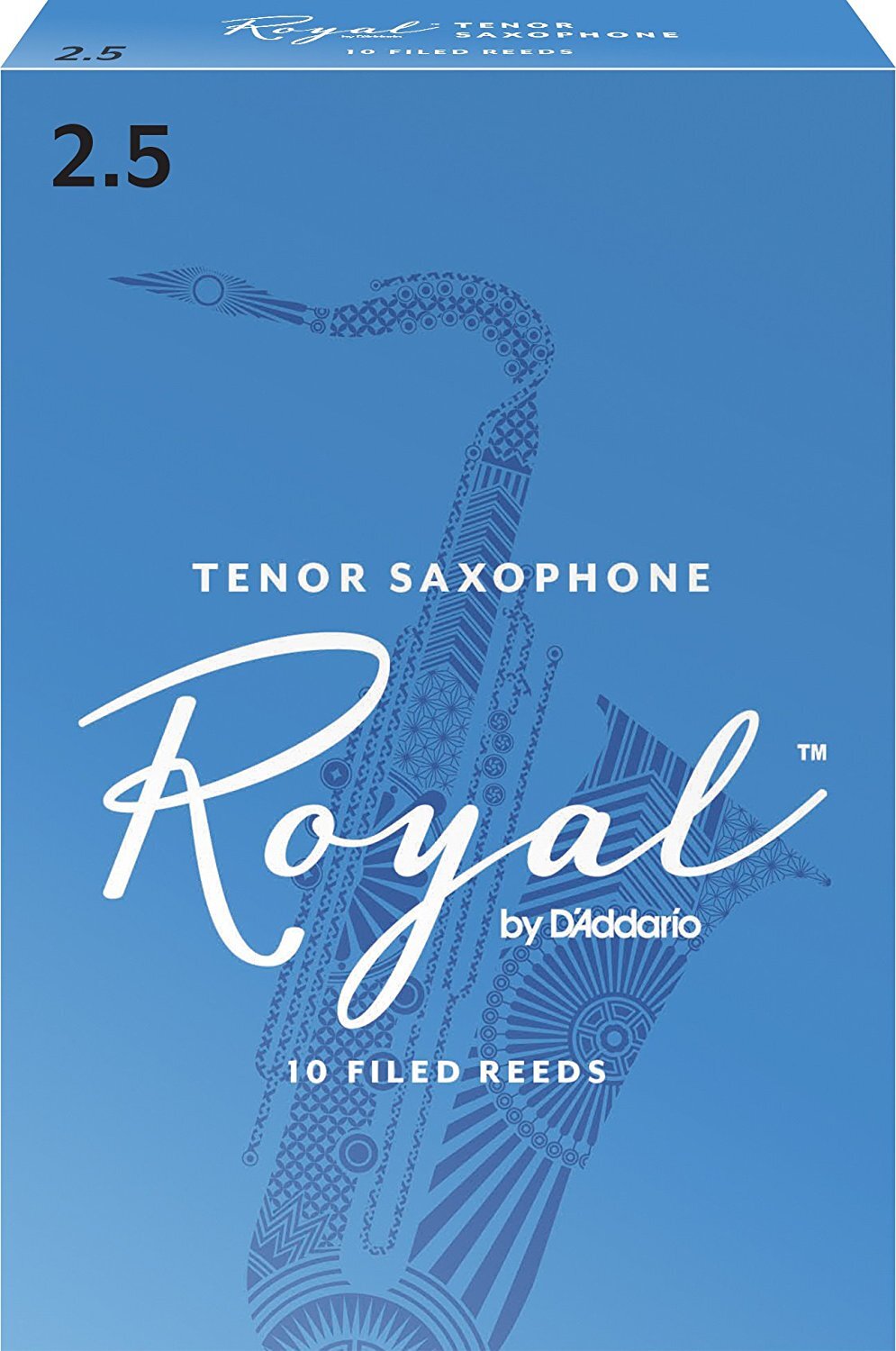 D'Addario Woodwinds Royal Tenor Saxophone 2.5